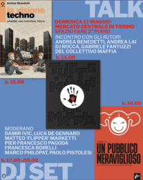 17 MAGGIO 2026 :: TUTTE LE MANI DEL MAFFIA :: PRESENTAZIONE DEL LIBRO E CONSEGNA RICOMPENSE @ SALONE DEL LIBRO, TORINO (MERCATO CENTRALE), ORE 14.00