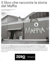 WONDERFUL REVIEW OF THE BOOK TUTTE LE MANI DEL MAFFIA @ ZERO BOLOGNA ONLINE MAGAZINE, BY SALVATORE PAPA